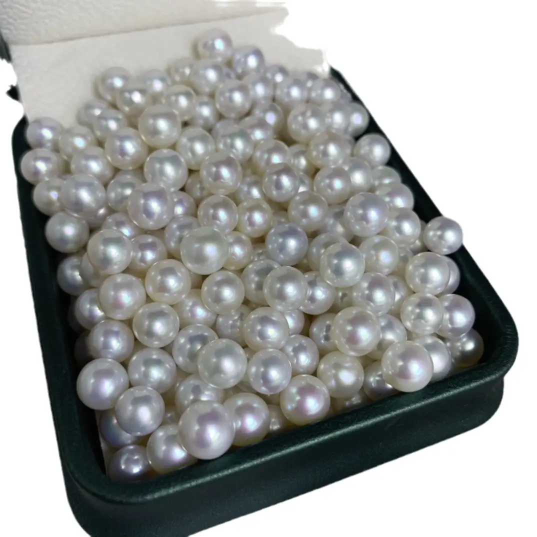 Freshwater Akoya Nucleated Pearl 6-7mm Round - Image 5