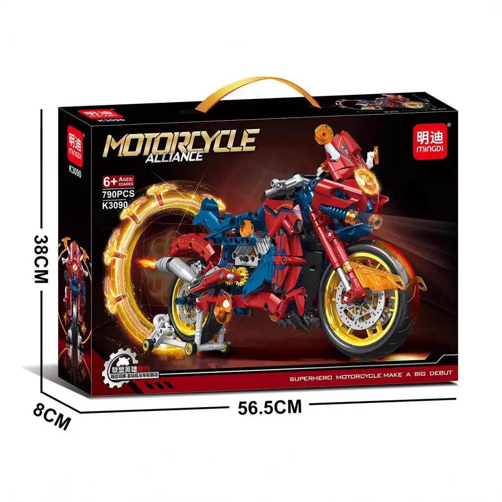 Lego Motorcycle Toy for Boys 86 Pieces - Image 6