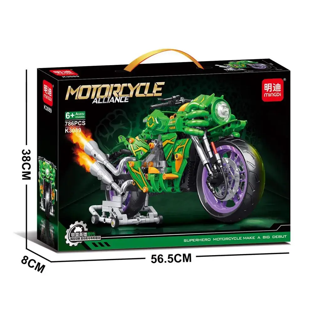 Lego Motorcycle Toy for Boys 86 Pieces - Image 5