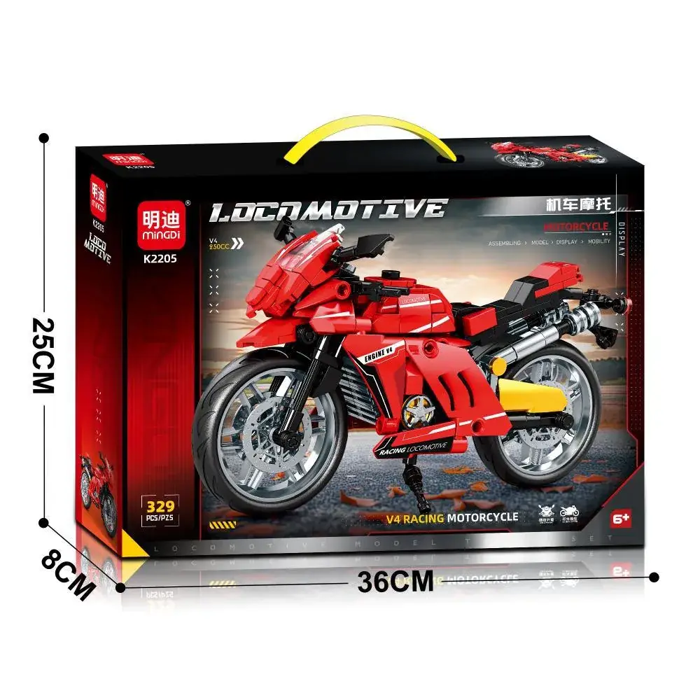 Lego Motorcycle Toy for Boys 86 Pieces - Image 13