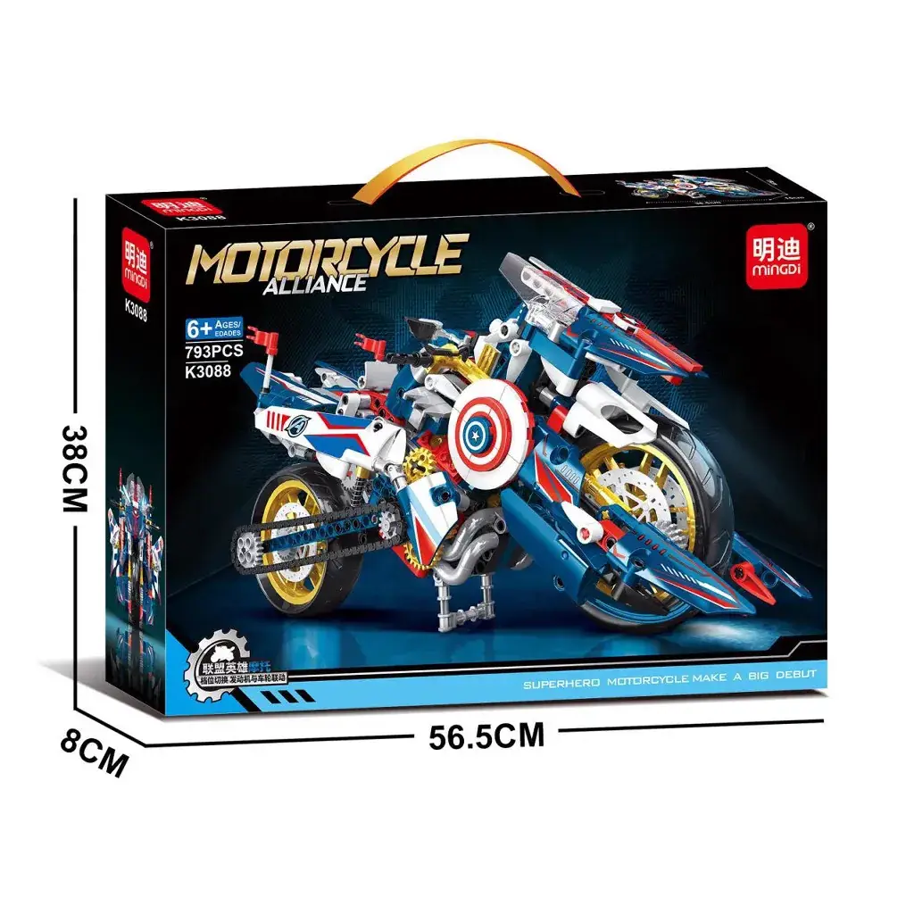 Lego Motorcycle Toy for Boys 86 Pieces - Image 4