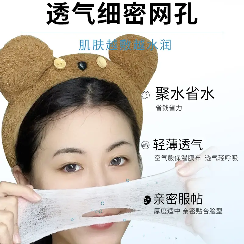 Stretchable Wet Cotton Face Application Paper - Image 5
