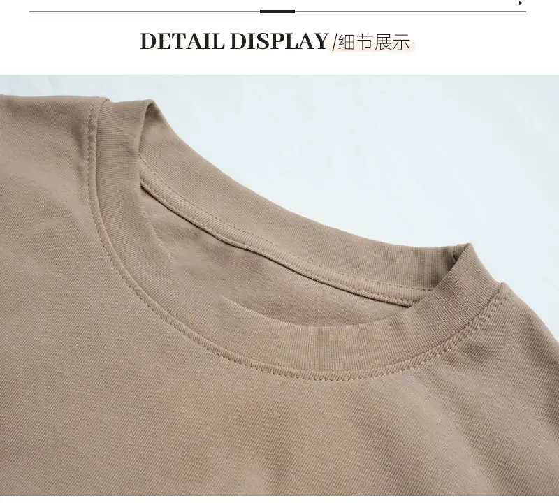 [Fleece-Lined/No Fleece] Pure Cotton Long-Sleeve T-Shirt for Women, Spring and Autumn, Irregular Curved Waist, Slimming Base Shirt Top — feature 6
