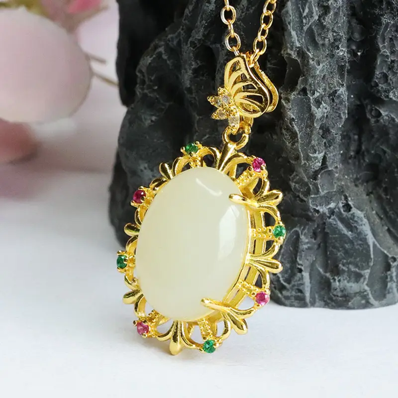 Guan Yu Jade Pendant Necklace for Women — feature 11