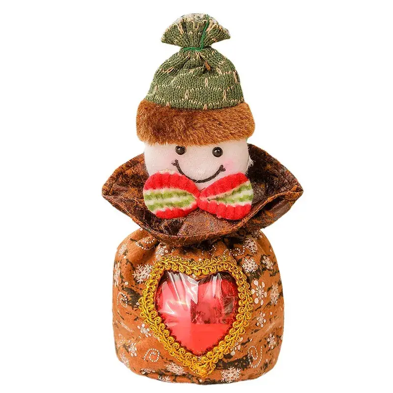 Christmas Apple Bag with Snowman Nose Decoration - Image 42