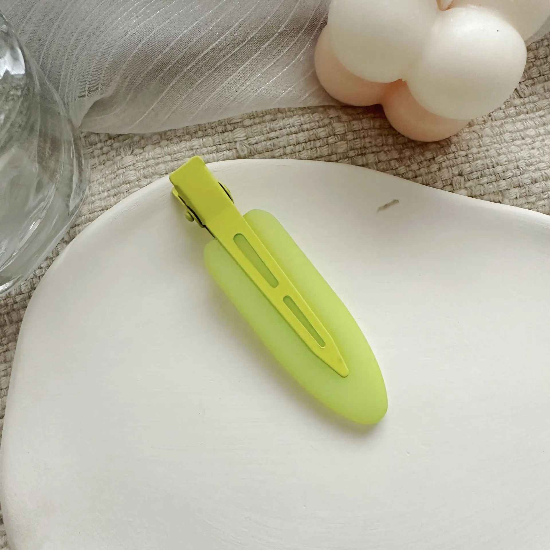 Japanese Korean Sweet Candy Color Hair Clips Non-Pressure Age-Reducing — feature 15