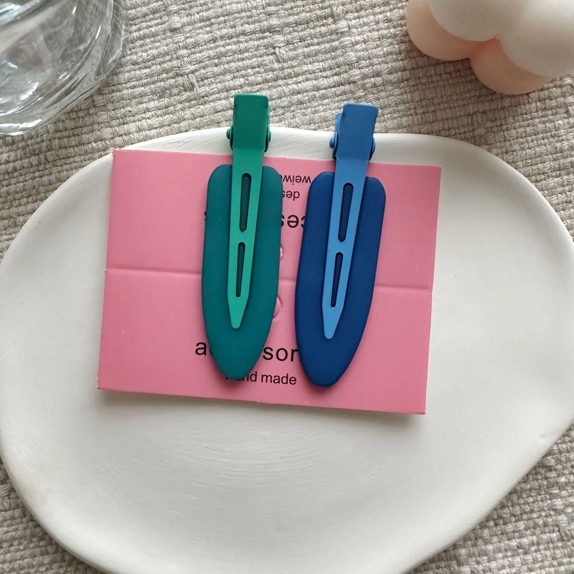 Japanese Korean Sweet Candy Color Hair Clips Non-Pressure Age-Reducing — feature 8