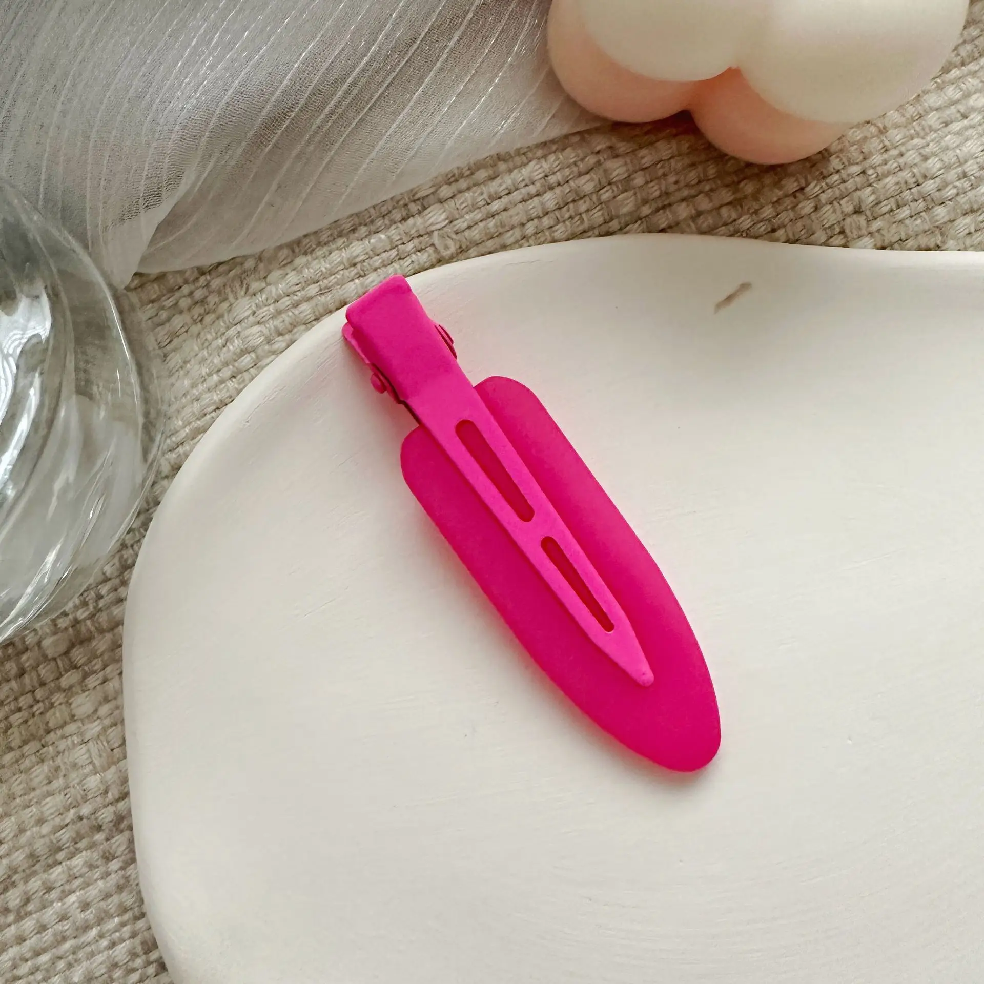Japanese Korean Sweet Candy Color Hair Clips Non-Pressure Age-Reducing