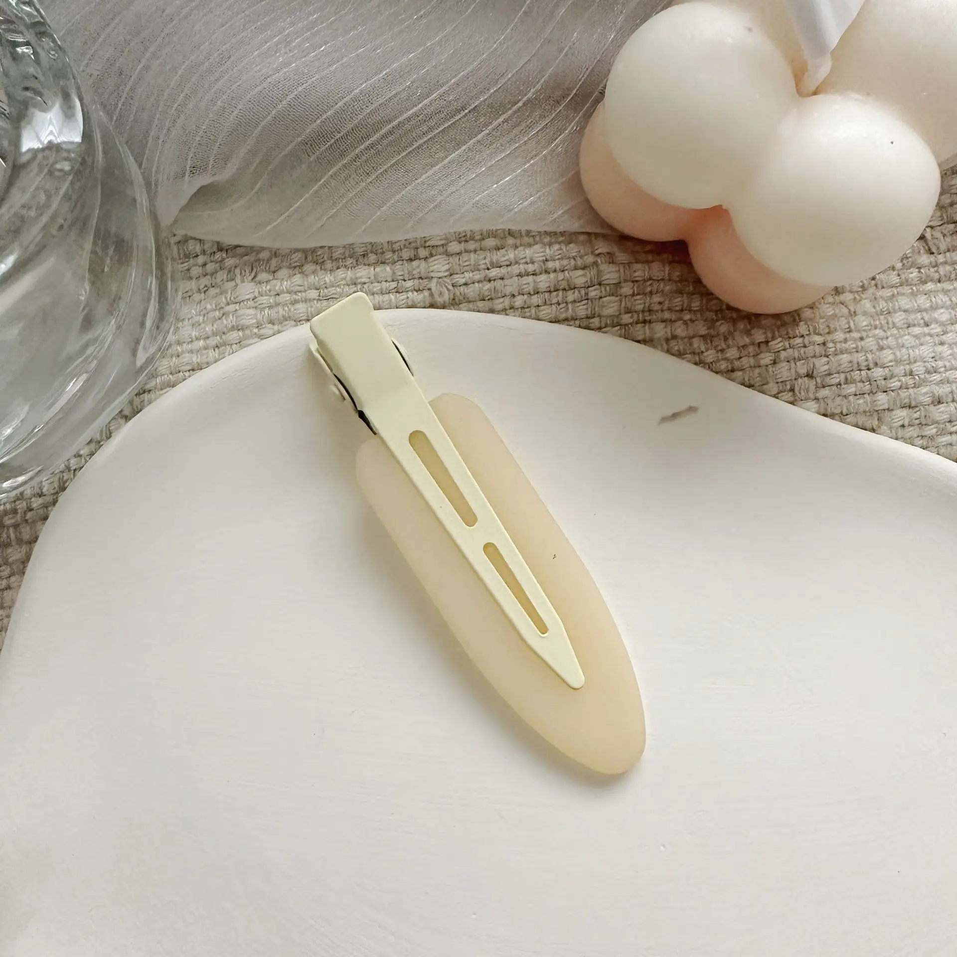 Japanese Korean Sweet Candy Color Hair Clips Non-Pressure Age-Reducing
