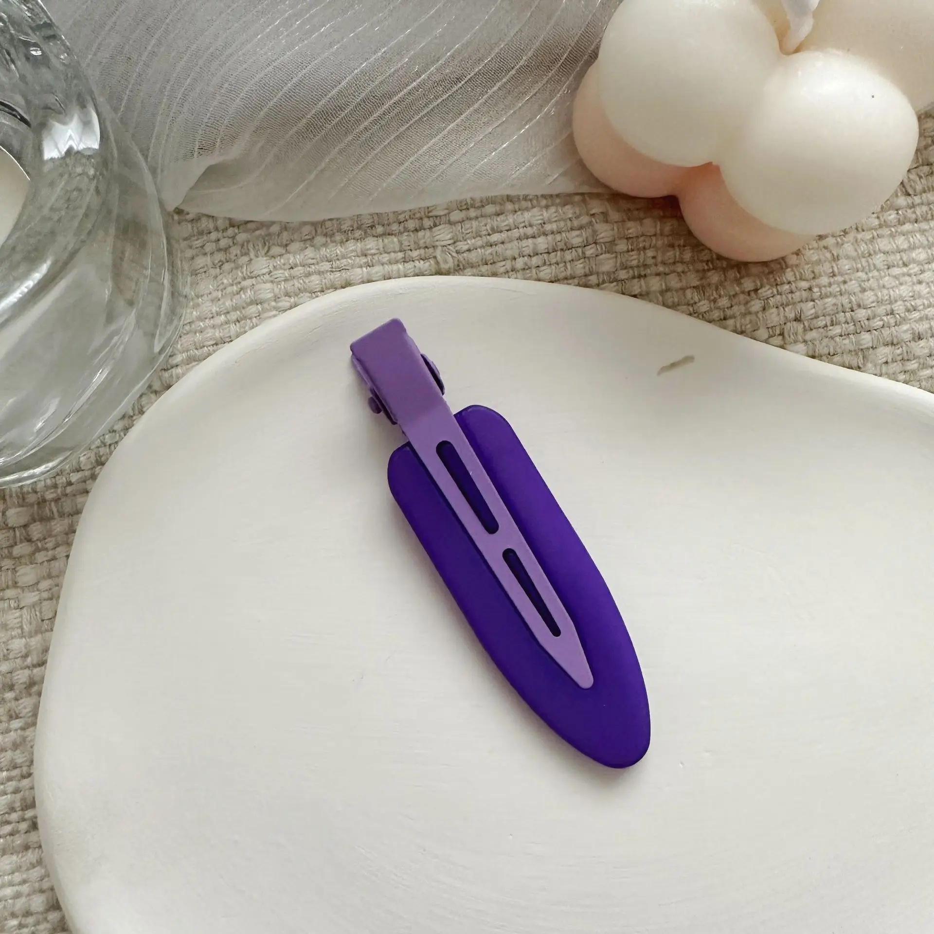 Japanese Korean Sweet Candy Color Hair Clips Non-Pressure Age-Reducing
