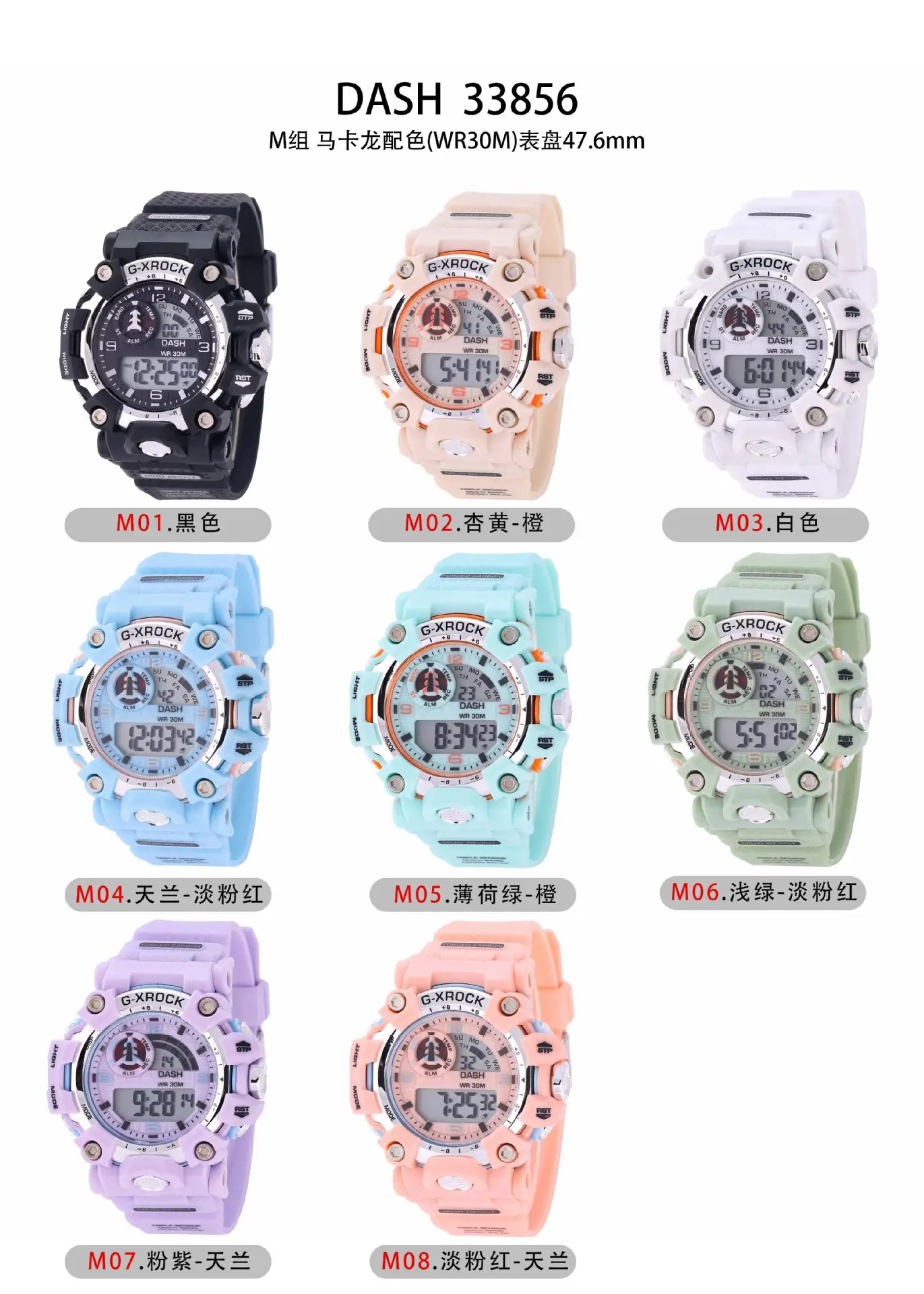 Luminous Digital Watch for Men Women Sports Waterproof — feature 7