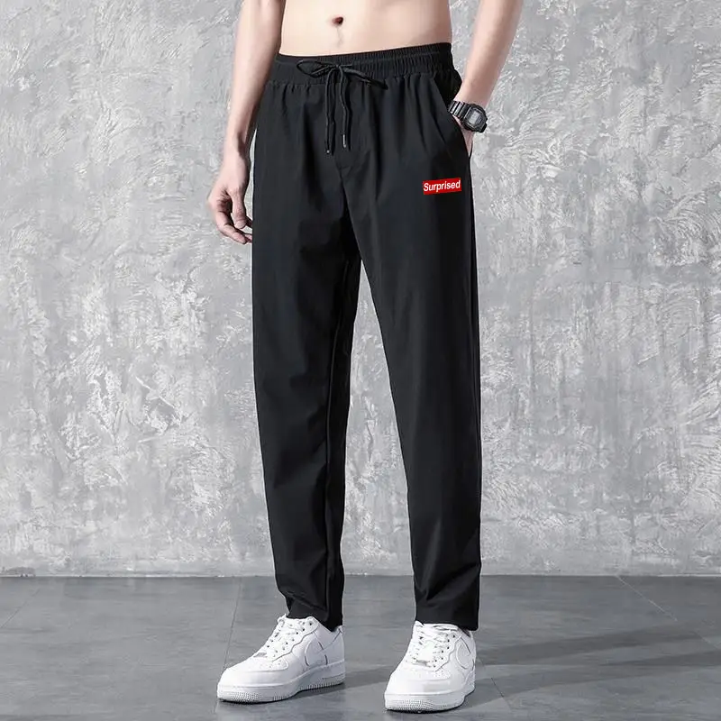 Men Black Slimming Ankle Pants Korean Style Plus Size — feature 18