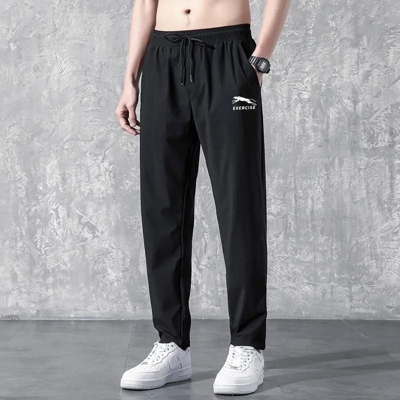 Men Black Slimming Ankle Pants Korean Style Plus Size — feature 19
