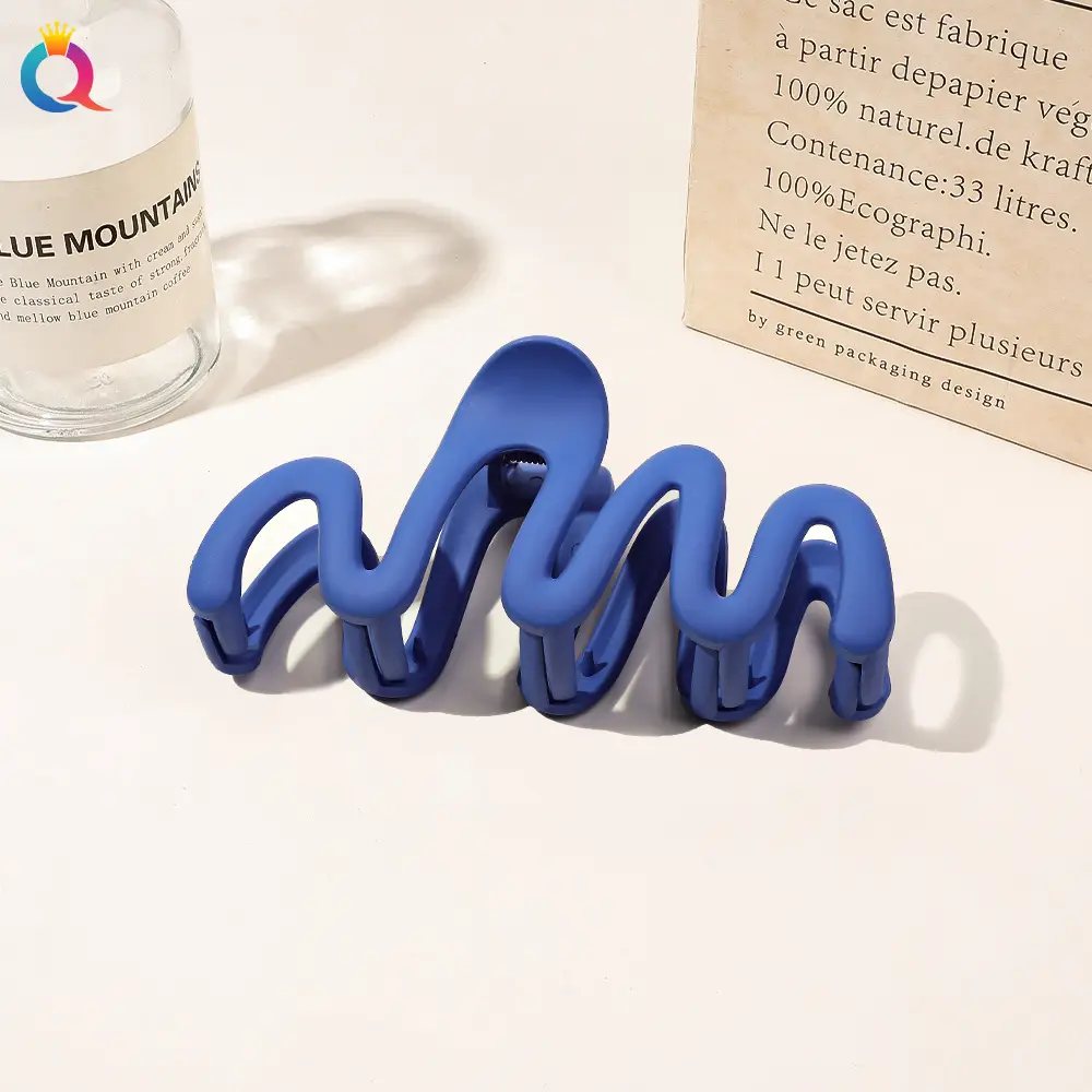 Black Wave Hair Clip for Volume & Multi-Use Hair Accessories