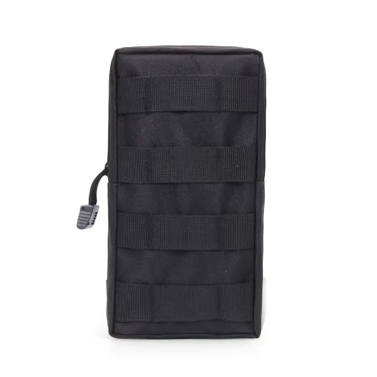 Tactical Mobile Phone Bag Black Zipper Small - Image 9