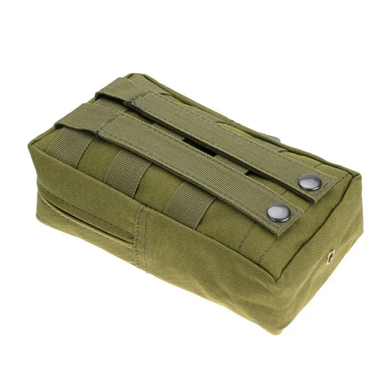 Tactical Mobile Phone Bag Black Zipper Small - Image 3