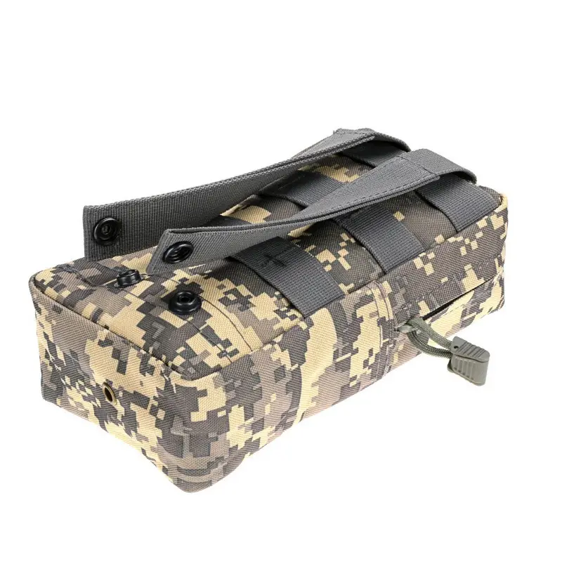 Tactical Mobile Phone Bag Black Zipper Small - Image 4