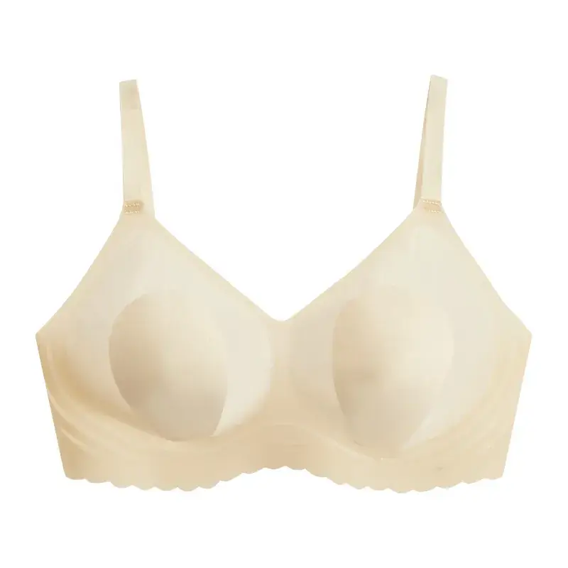 Wireless Seamless Bra for Women, Thin Backless, Breathable Bunny Ear Cup, Seamless Push-Up - Image 9