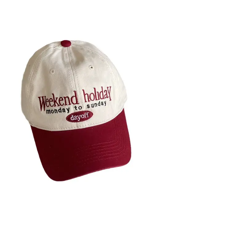Vintage Women's Baseball Cap Soft Top Wide Brim - Image 11