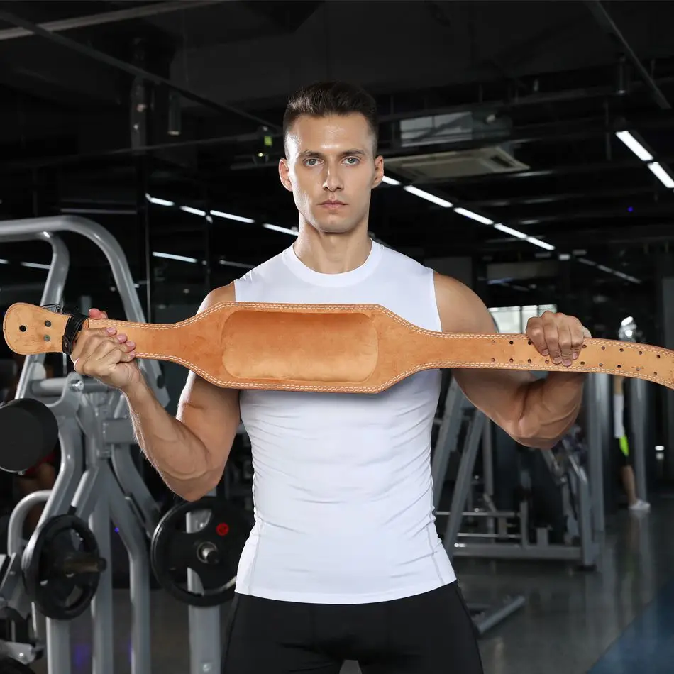 Shade Hard Pull PU Leather Gym Belt for Men - Image 4