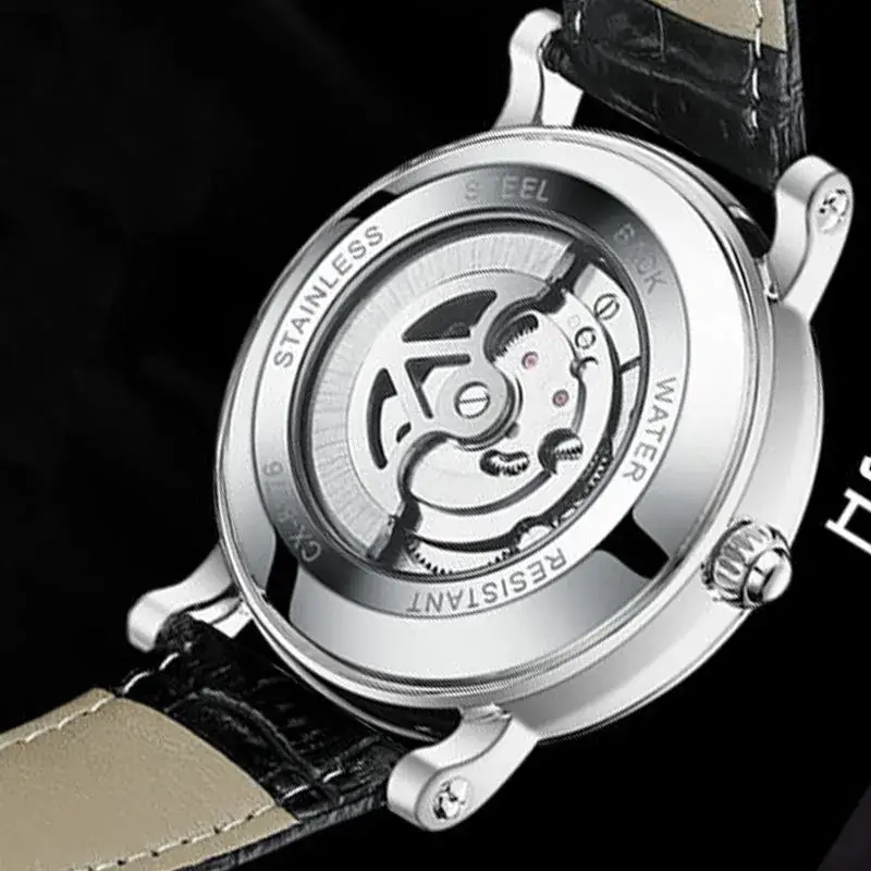 Men's Starry Sky Mechanical Watch Waterproof Large Dial