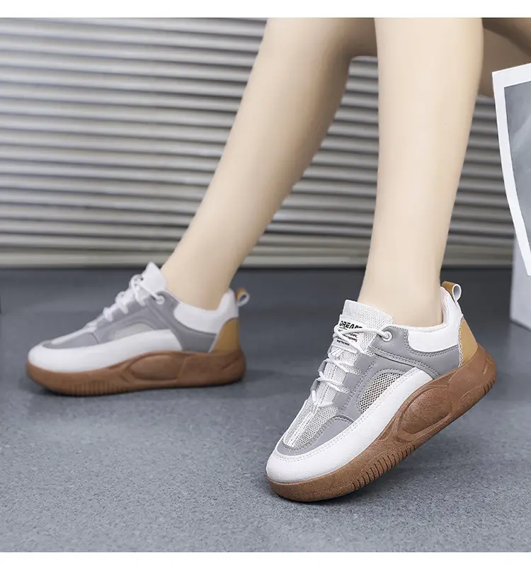 Women's Blue Orange Platform Sneakers 2023 — feature 39