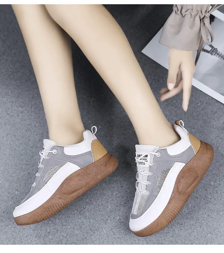 Women's Blue Orange Platform Sneakers 2023 — feature 41