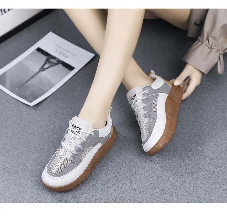 Women's Blue Orange Platform Sneakers 2023 — feature 42