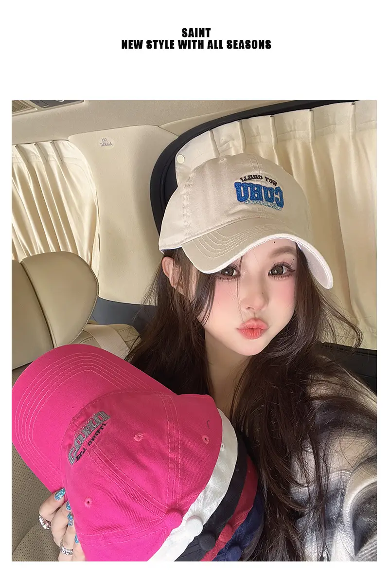 Women's New Letter Embroidered Baseball Cap — feature 3