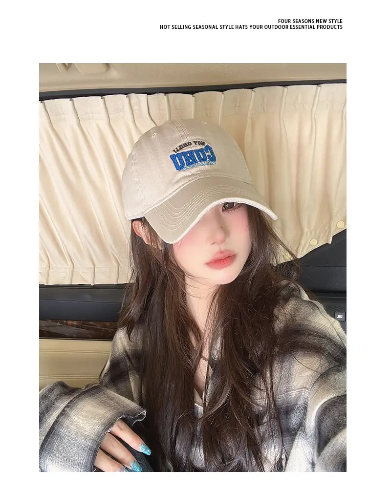Women's New Letter Embroidered Baseball Cap — feature 6