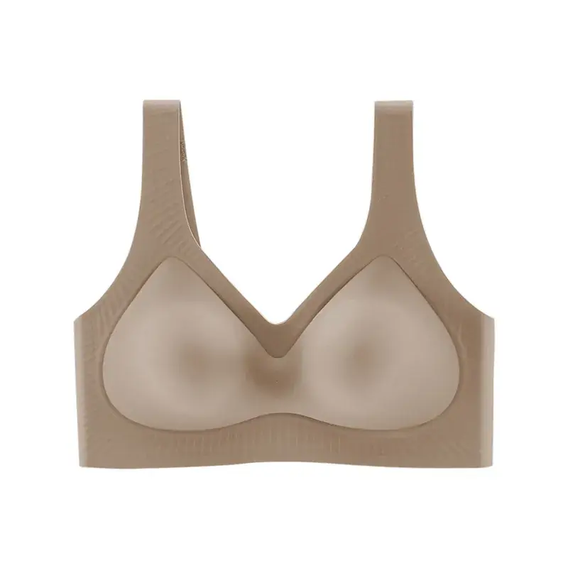 Pink Non-Woven Non-Sucking Bra for Women - Image 5