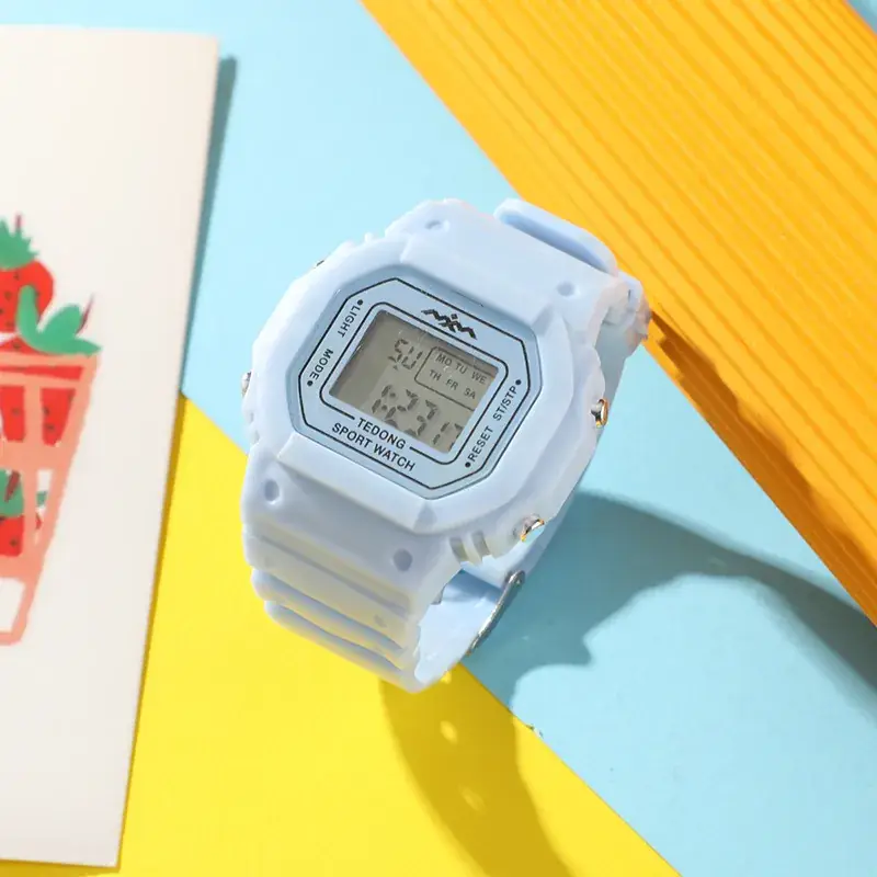 Unicorn Square Watch for Kids Waterproof Digital Counter