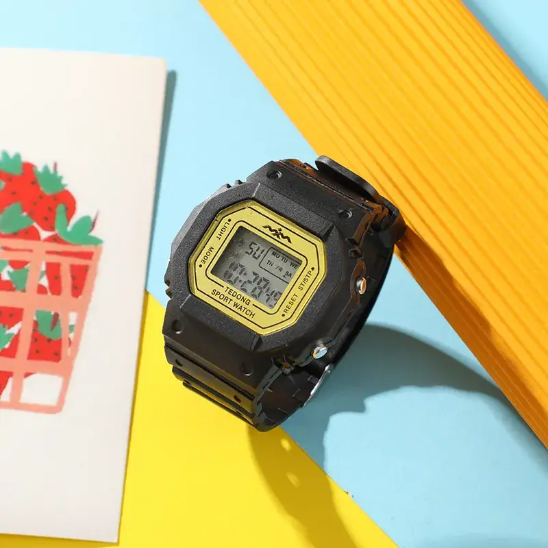 Unicorn Square Watch for Kids Waterproof Digital Counter