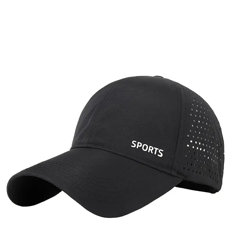 Women Blue Sports Cap with "SPORTS" Logo
