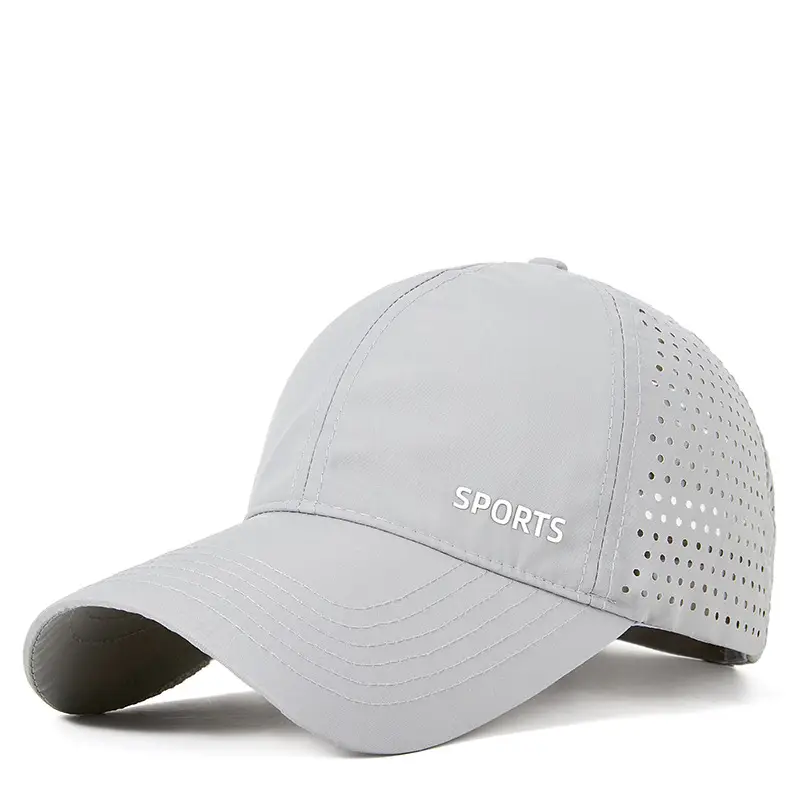 Women Blue Sports Cap with "SPORTS" Logo