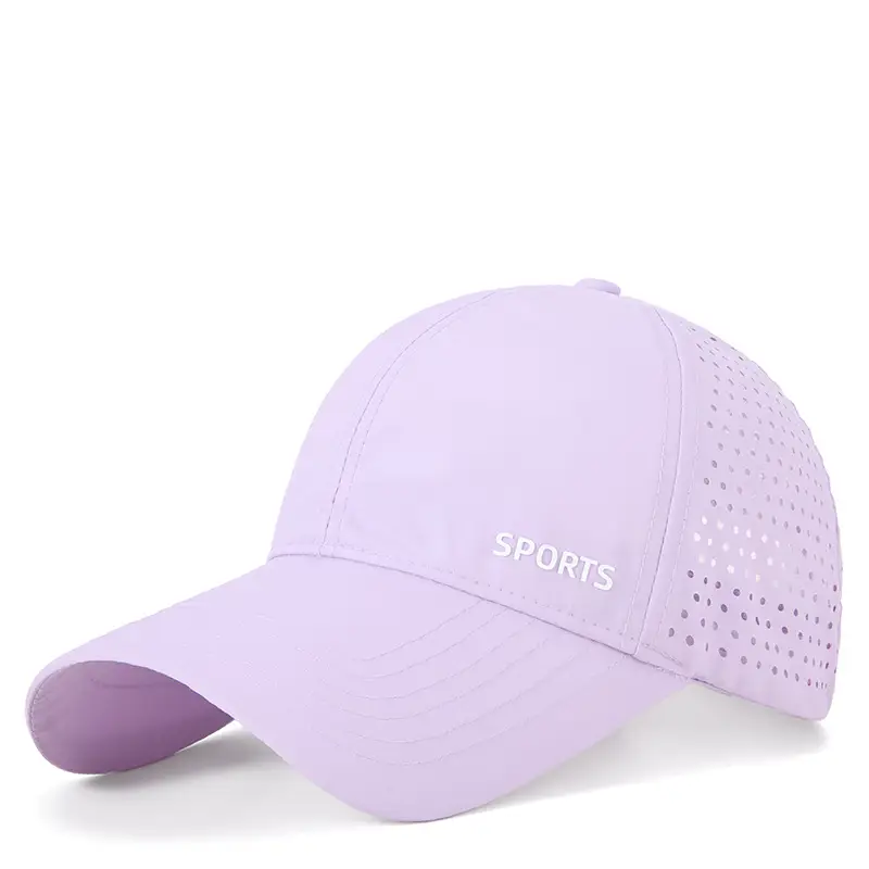 Women Blue Sports Cap with "SPORTS" Logo