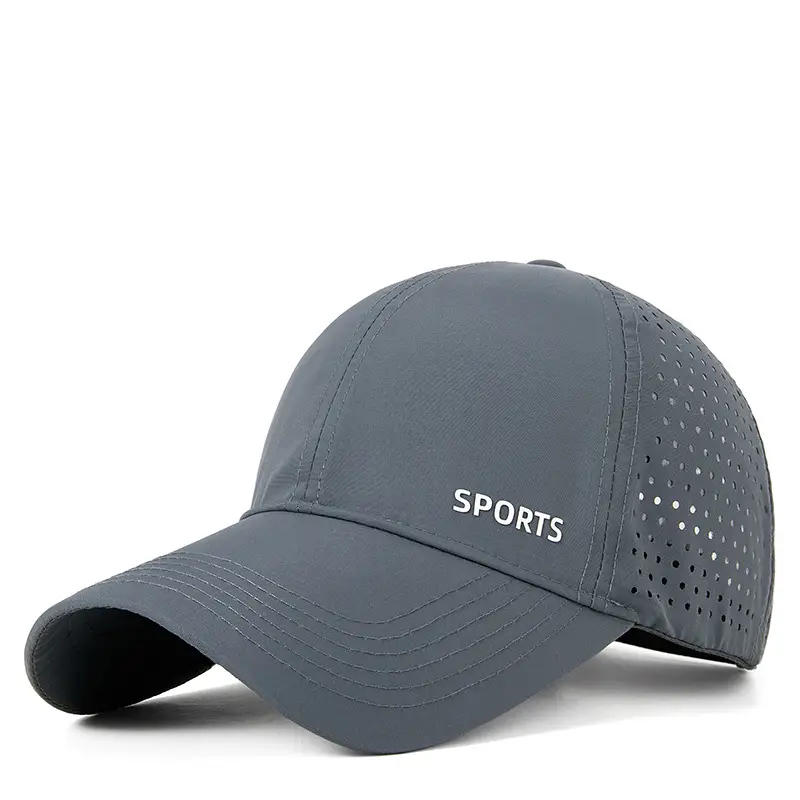 Women Blue Sports Cap with "SPORTS" Logo