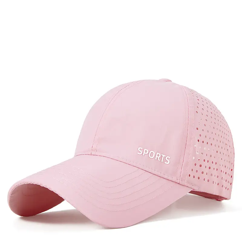 Women Blue Sports Cap with "SPORTS" Logo