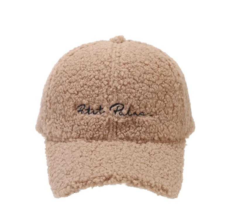 Autumn Winter Fleece Berber Cap Beige — feature 11