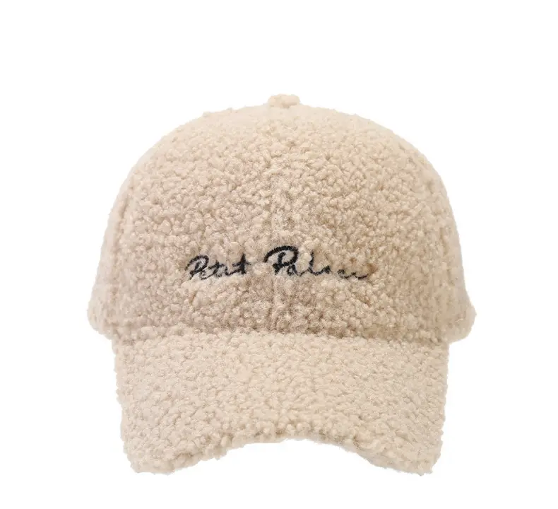 Autumn Winter Fleece Berber Cap Beige — feature 12
