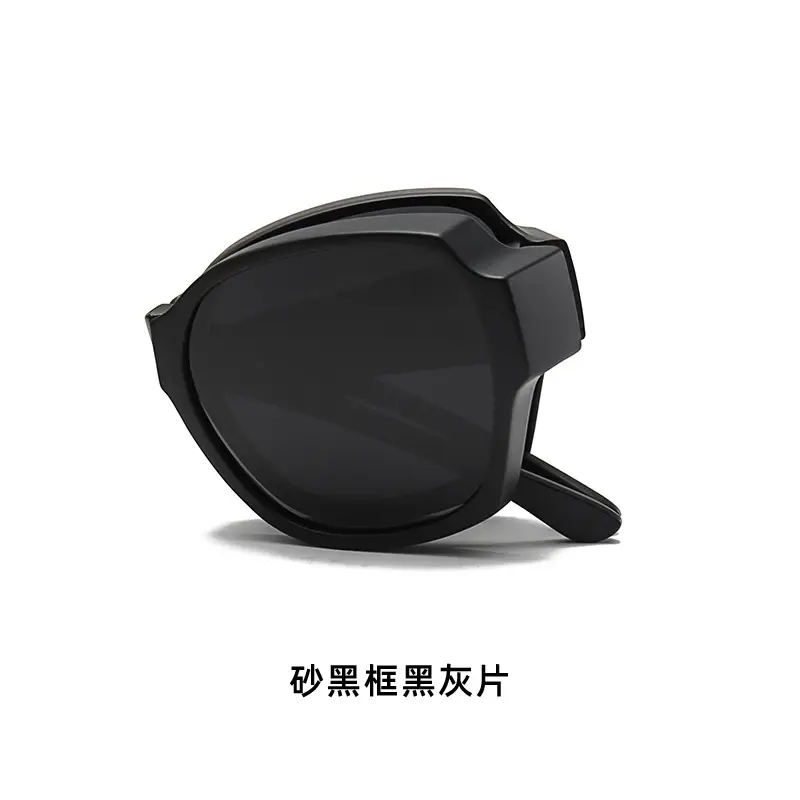 Men Sunglasses White Frame Polarized Driving Mirror — feature 20