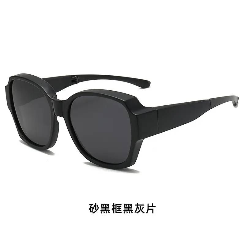 Men Sunglasses White Frame Polarized Driving Mirror — feature 21
