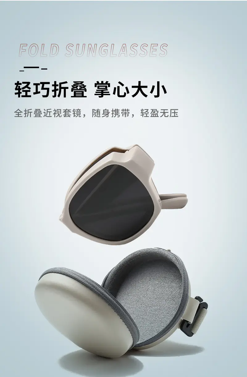 Men Sunglasses White Frame Polarized Driving Mirror — feature 4