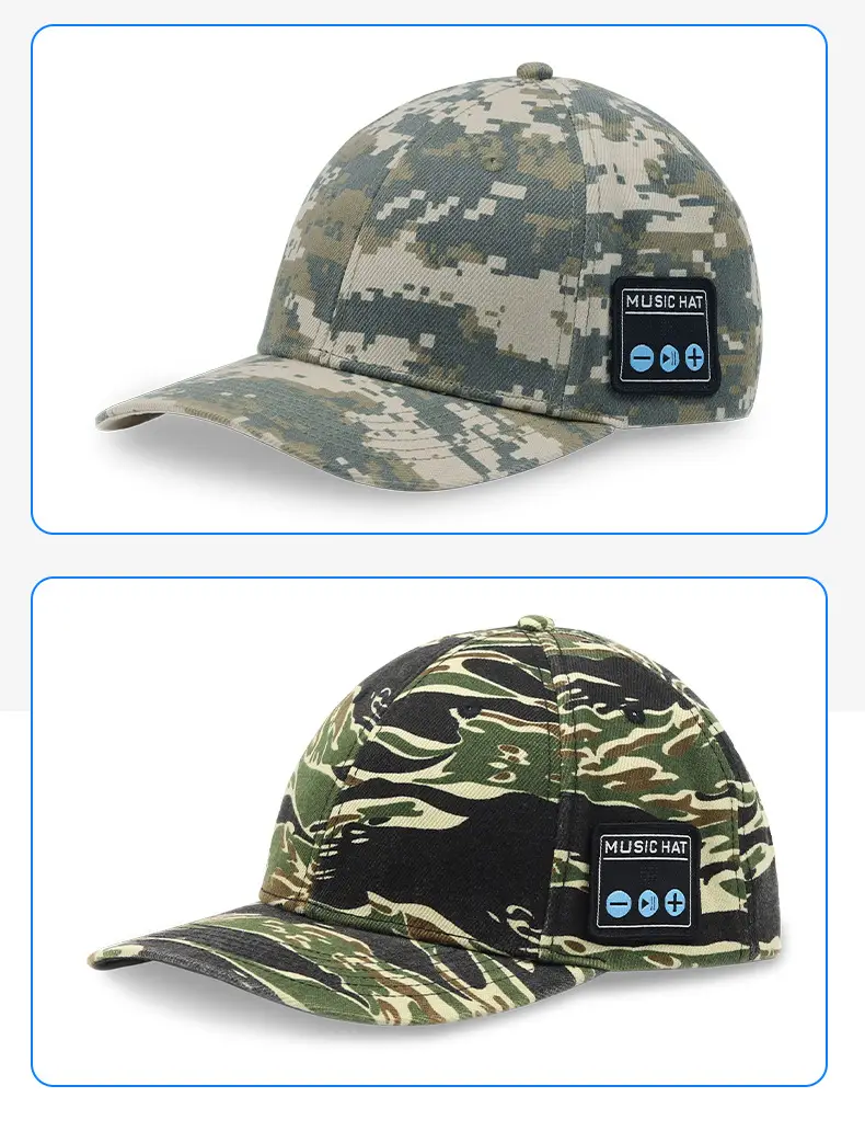 Bluetooth Headset with Peaked Cap for Christmas Gift — feature 10