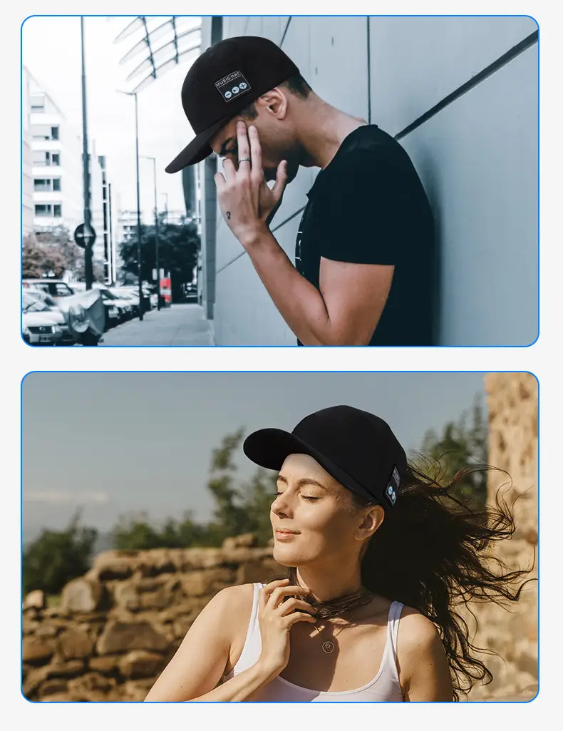 Bluetooth Headset with Peaked Cap for Christmas Gift — feature 7