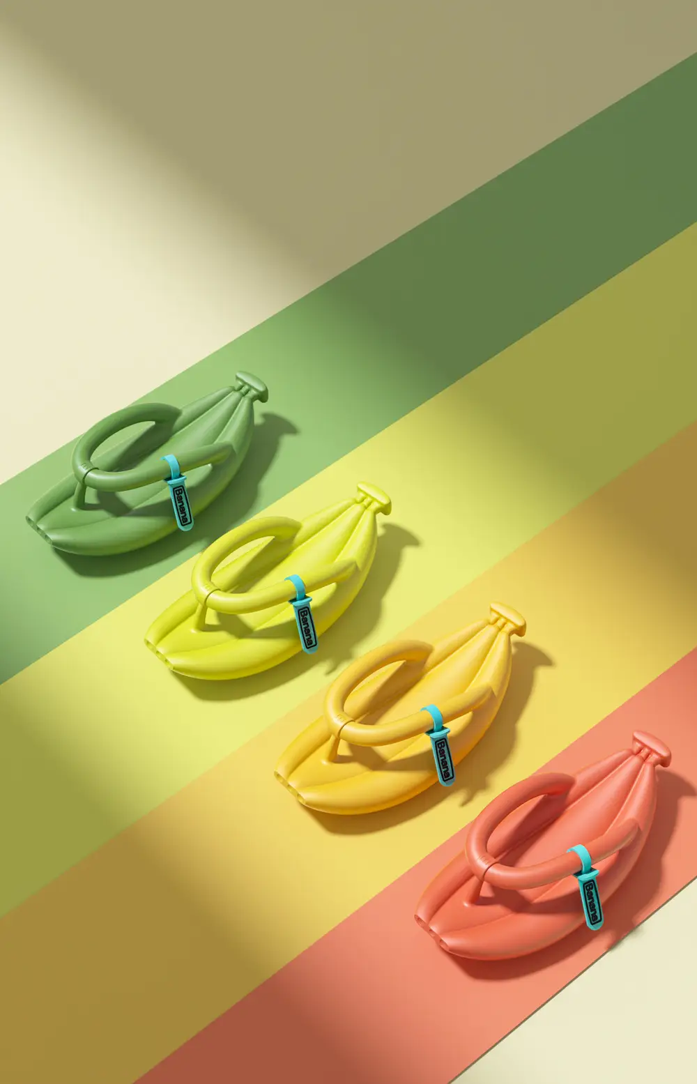 2023 Orange EVA Banana Flip Flops for Men Women — feature 5