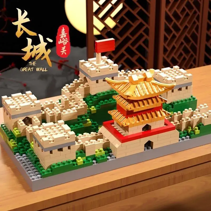 3D Building Blocks Tiananmen Garden Decor - Image 5