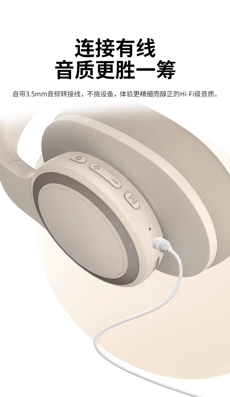Wireless Bluetooth 5.4 Headset with Active Noise Cancellation β feature 11