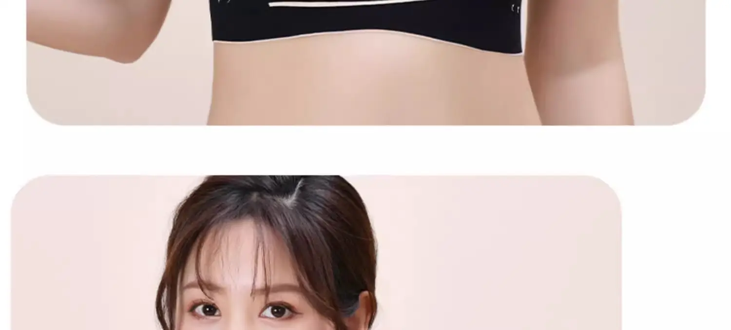 Wire-Free Cross Band Sports Bra for Large Busts — feature 38