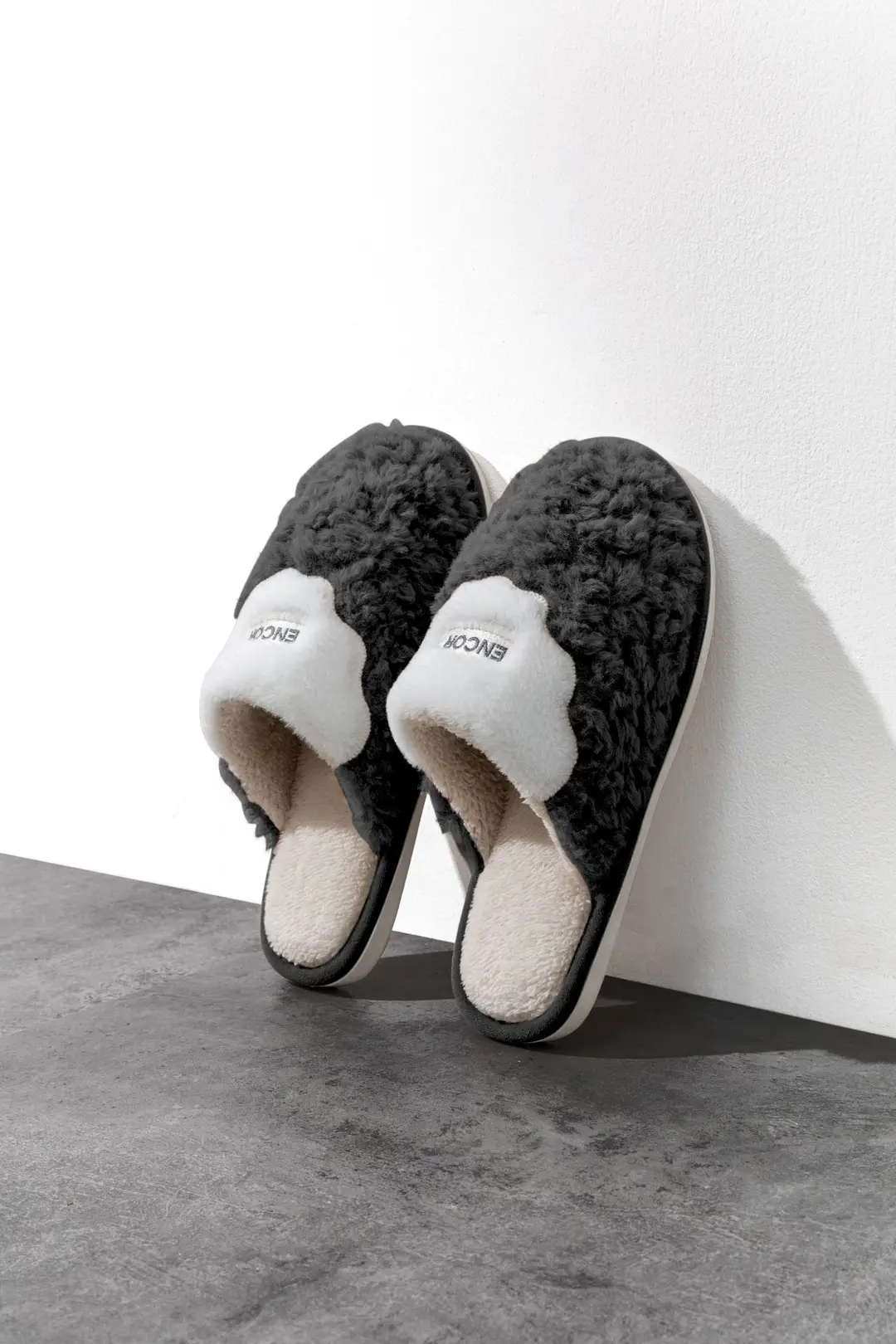 Winter Cotton Slippers Simple Cixi Home Slippers Men's Plush Household Thick-soled Cotton-padded Shoes Women's Shoes Indoor Shoes - Image 5